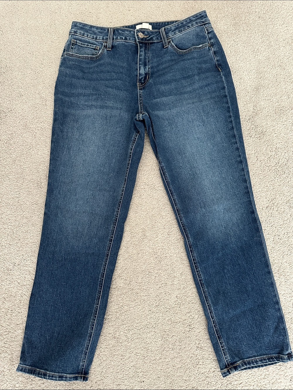 Maurices MClassic Blue Straight-Leg Jeans